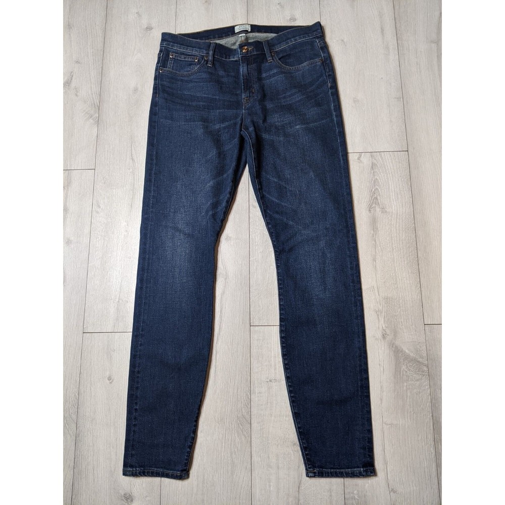 J. Crew Pants Womens Size 31T Blue Denim Jeans Selvedge Toothpick